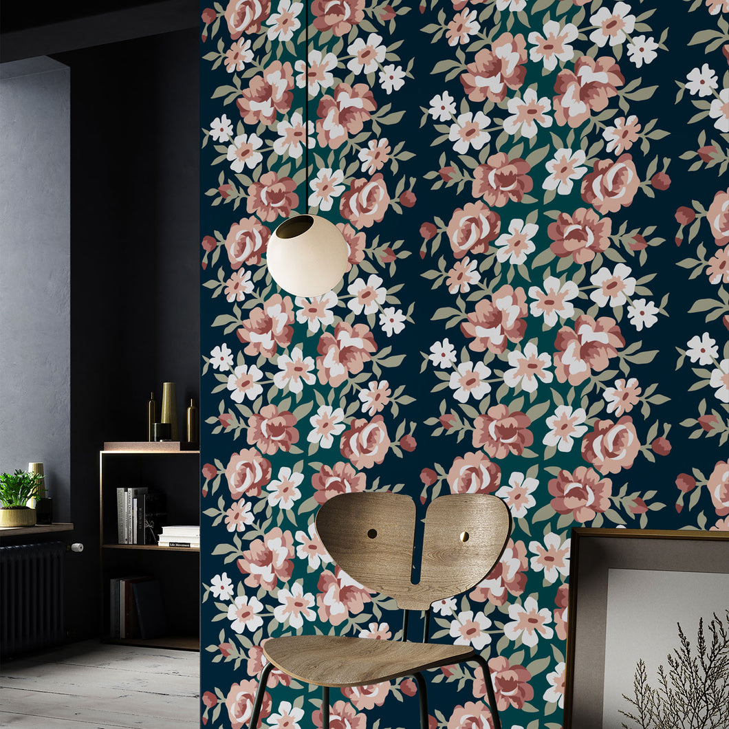 APPLE BLOSSOM Navy